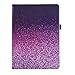 HDE Case for New iPad 9.7 (2018/2017) - Leather Folio Cover Slim Fit Smart-Shell Multi-Angle Vintage Stand for iPad 9.7 Inch (5th and 6th Generation) (Pink Glitter)