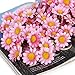 MXXGMYJ 100pcs Artificial Gerbera Daisy, Light Pink, Silk, Elegant Floral, Wedding Decorations