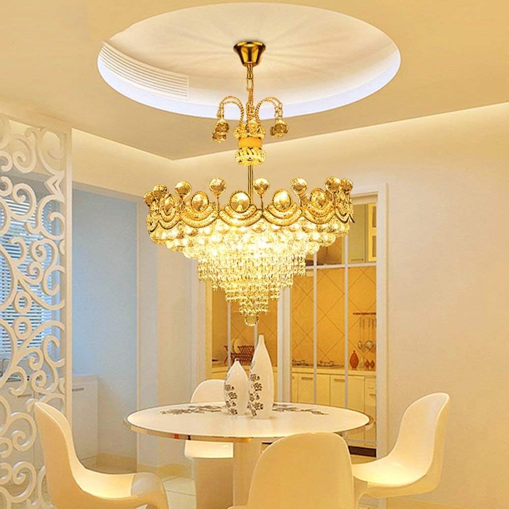 GDT Umwelt-Kronleuchter, Europäische Mode Einfache Luxus Kristall