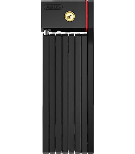 Amazon.com : ABUS 5700K Bordo uGrip 5700/80 BK SH, Black, 80 cm