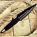 Tactical Survival Throwing Paracord Knife - Stainless Steel Blade - Thrower with Black Stylish Handle - Everyday Sports, Fighting and Rescue - Self-Defense and Camping FL 16710