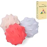 Magnetic Balls Fidget Toys Adults & Teens,3PCS Stress Balls Sensory Toys for Autism ADHD Anxiety,Quiet Fidget Toys,Office Desk Toy,Outdoor Anxiety Relief Items for Women Men Teen Gift