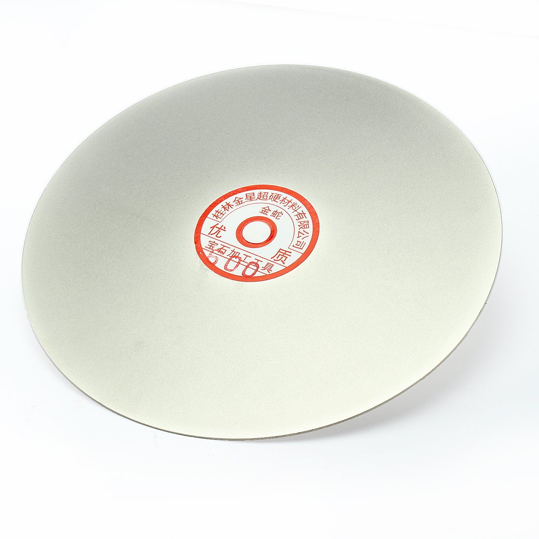 sourcingmap 200mm 8-inch Grit 600 Diamond Coated Flat Lap Disk Wheel Grinding Sanding Disc, 600 Grit - Image 4