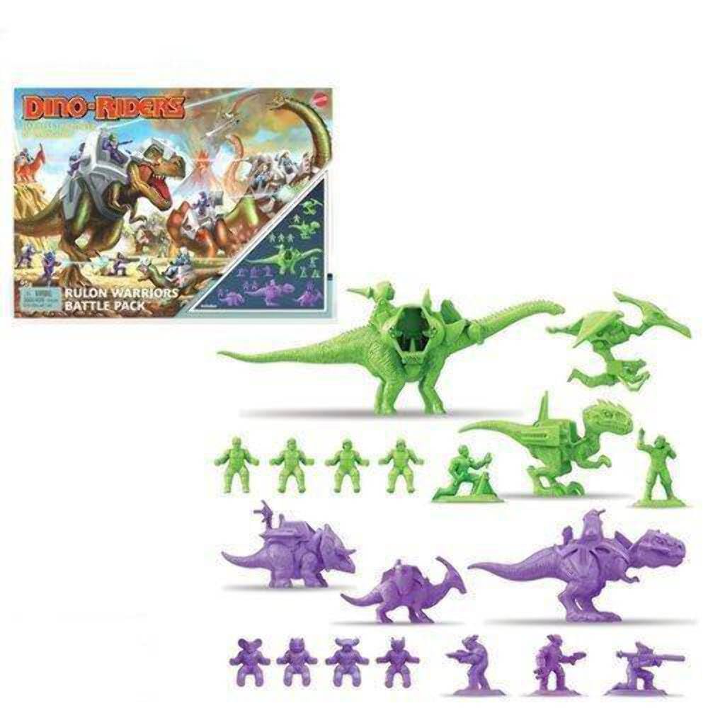 Dino-Riders Rulon Warriors Battle Pack Mattel GYY42