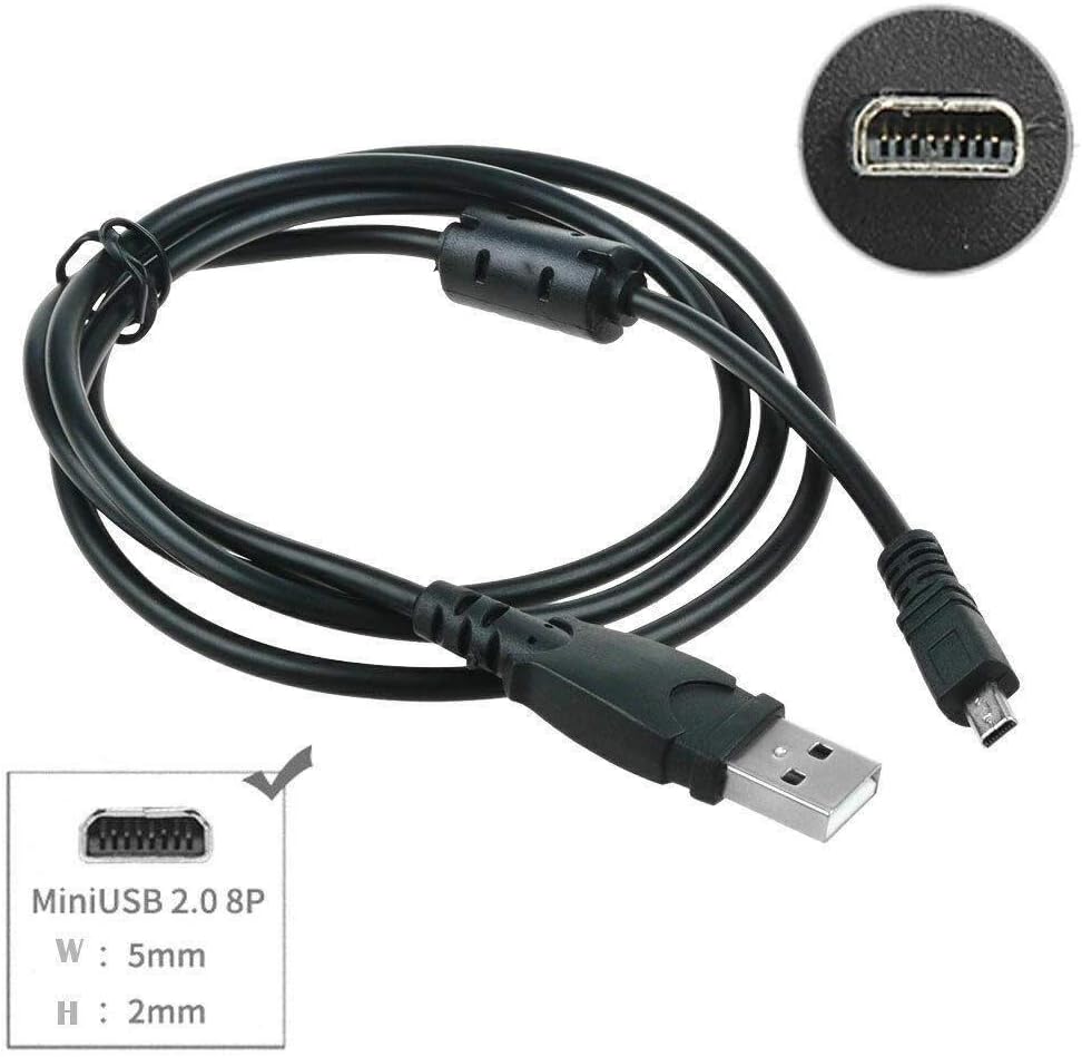 BABZTECH USB UC-E6 Cable Compatible with Sony DSC-W800 DSC-W810, DSC-W730 DSCH300, Nikon Coolpix L340, A10 - Image 3