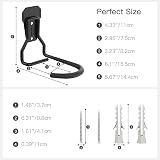 Housolution 4 Pack Bike Wall Mount Heavy Duty Steel Hanger Rack view 6