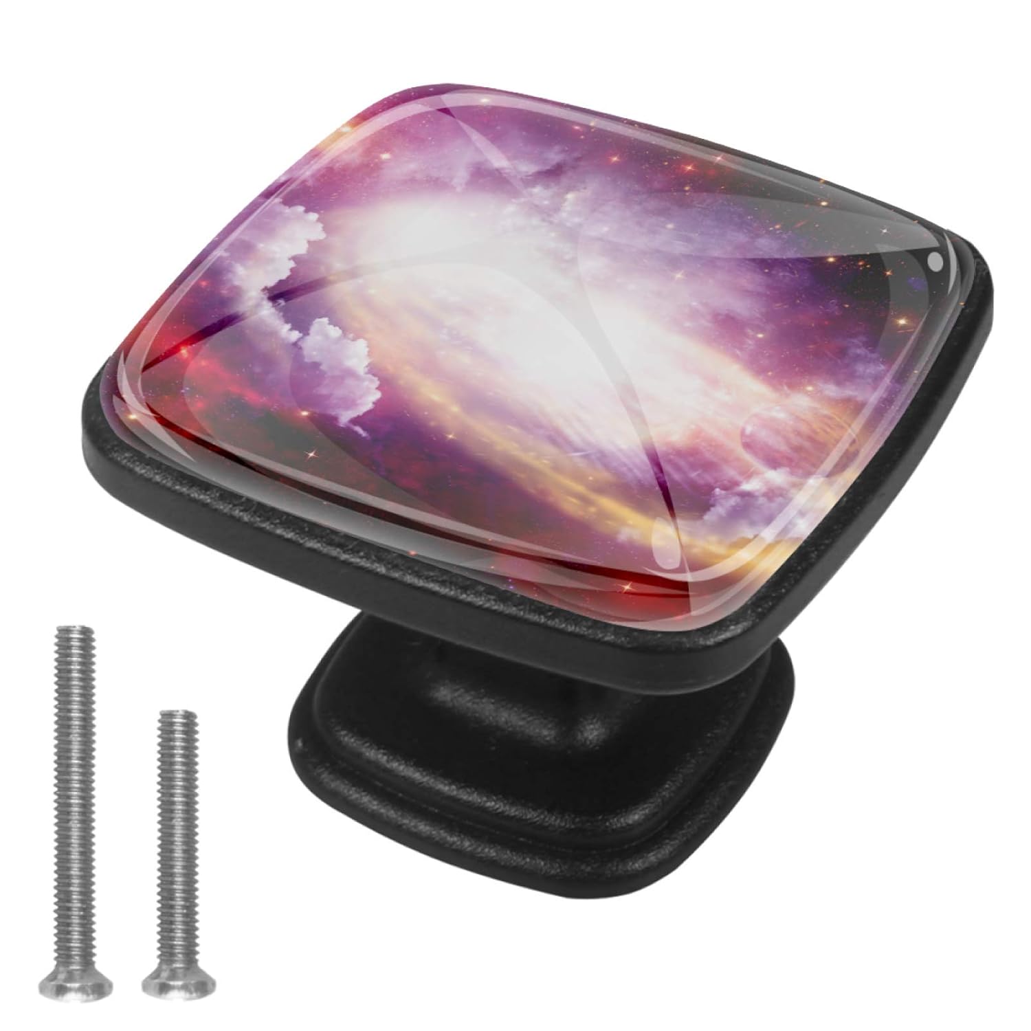 Küchenschrankknöpfe Lila rosa Universum Schreibtischknöpfe Dekorative