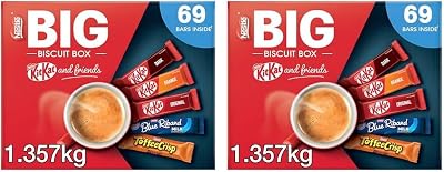 Nestlé KitKat and Friends Big Biscuit Box 69 x Bars Bulk 1.357kg Pack 2