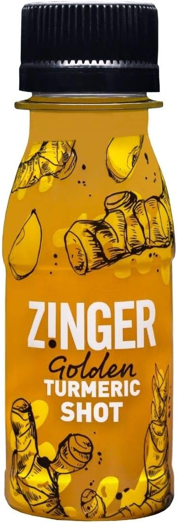 ZINGER - Golden Turmeric Shot Made with Raw Pressed Turmeric Juice for a Gentle zing and Fresh flavour (15 x 70ml) - Image 3