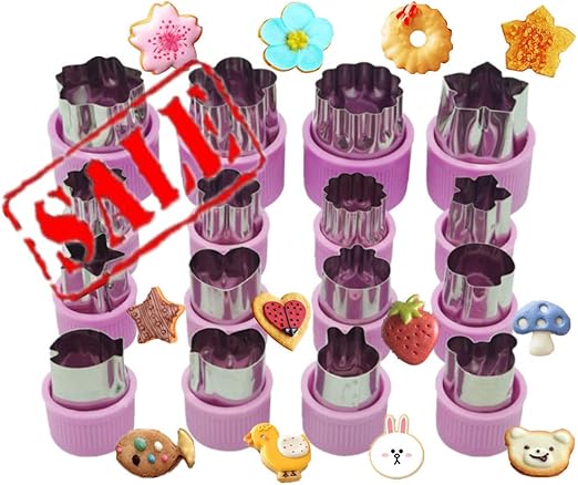 Amazon Com 16 Pcs Cookie Cutters Molds Set For Kids Stainless