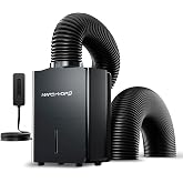 MARS HYDRO 38 Pints Plant Dehumidifier 18L/day for Grow Tent &amp; Home | with Digital Temperature &amp; Humidity Control Display, 2.1L Water Tank, Air Duct, Drain Hose &amp; Washable Filter