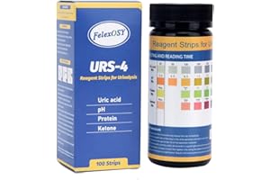 FelexOSY-Urinalysis Test Strips 4 Parameters - 100 Count