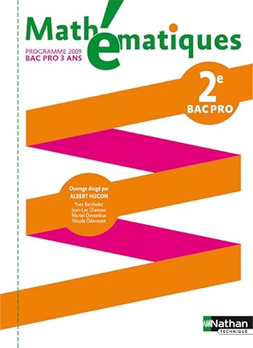 Download Mathématiques - 2e Bac Pro PDF