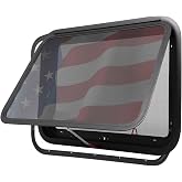 RV Window 30" W x 22" H, RV Exit Window, Tempered Glass &amp;Trim Set | RV Emergency Exit Windows for Trailer Camper, DOT Certification Qualified