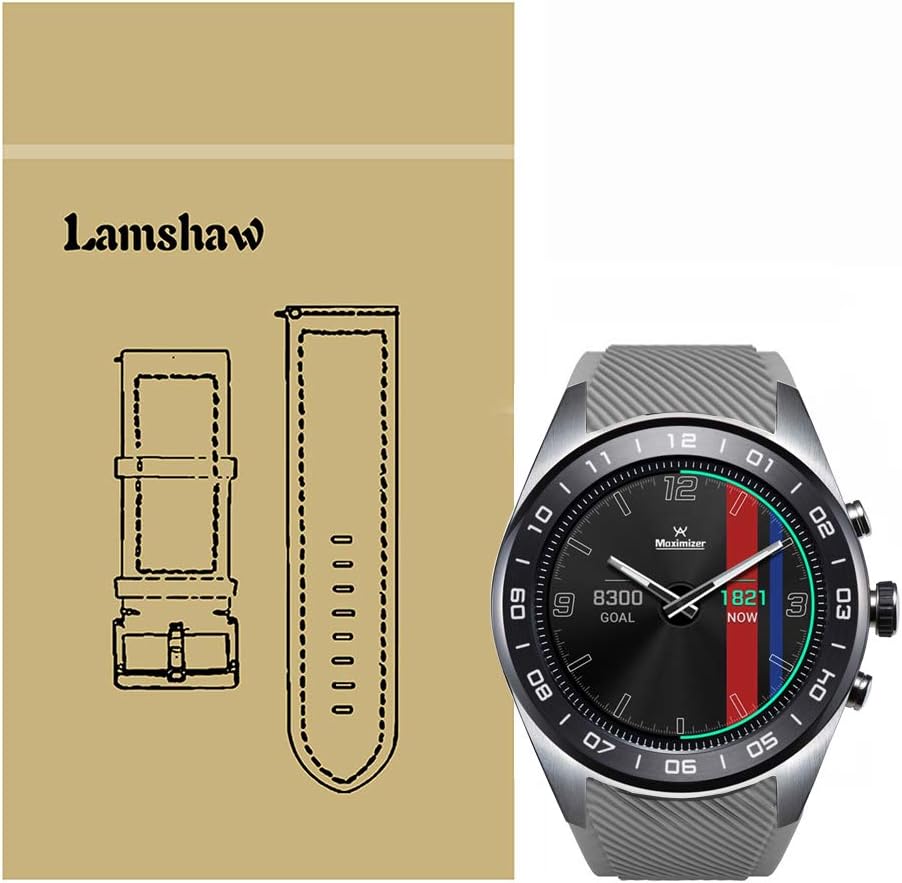 para LG Watch W7 Band, Lamshaw Classic Silicona Reemplazo ...