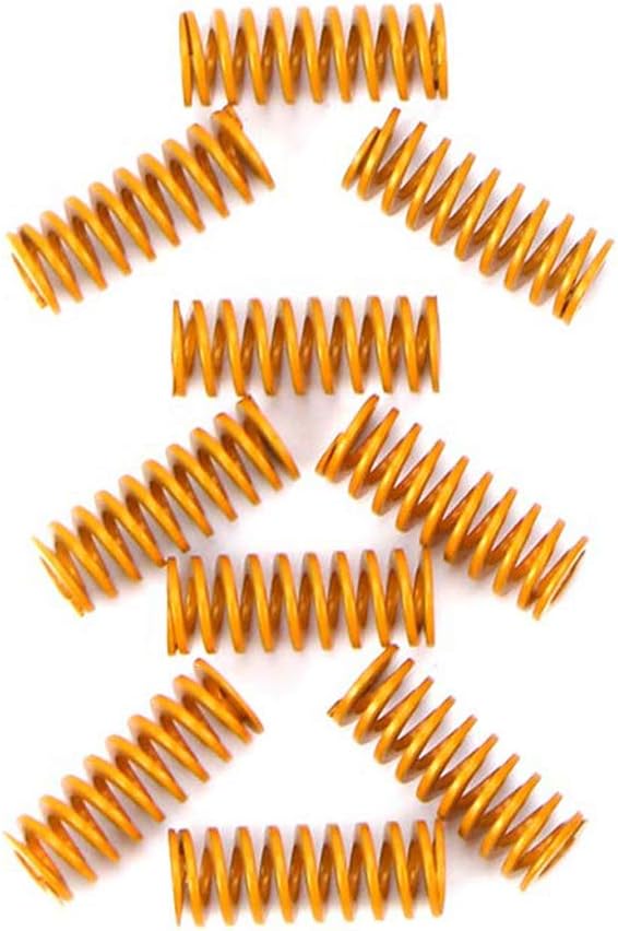 3D Printer Springs Heat Bed Leveling Spring M3 Screw Light Load Bottom Connect Spring 8x25mm Eewolf