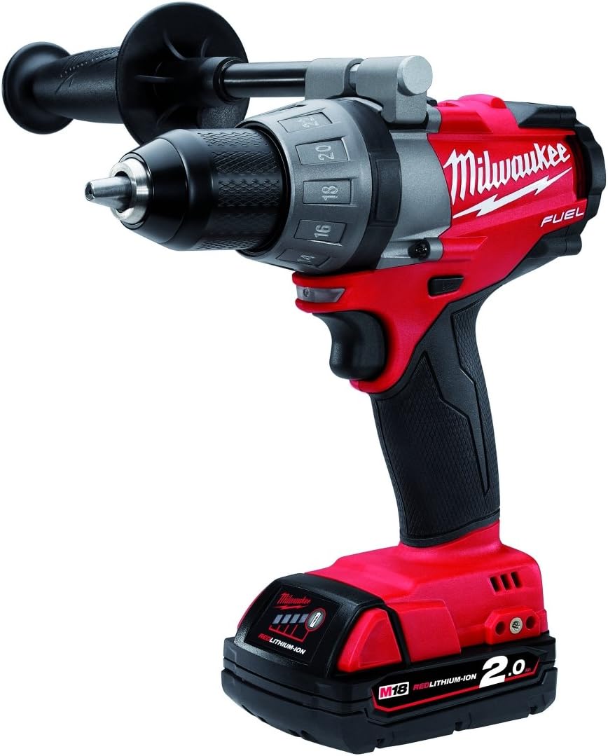 Milwaukee M18 CDD/2.0 Ah HD Box FUEL Akku-Bohrschrauber: Amazon.de ...
