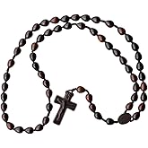 Jujube Wood Rosary teardrop 12mm
