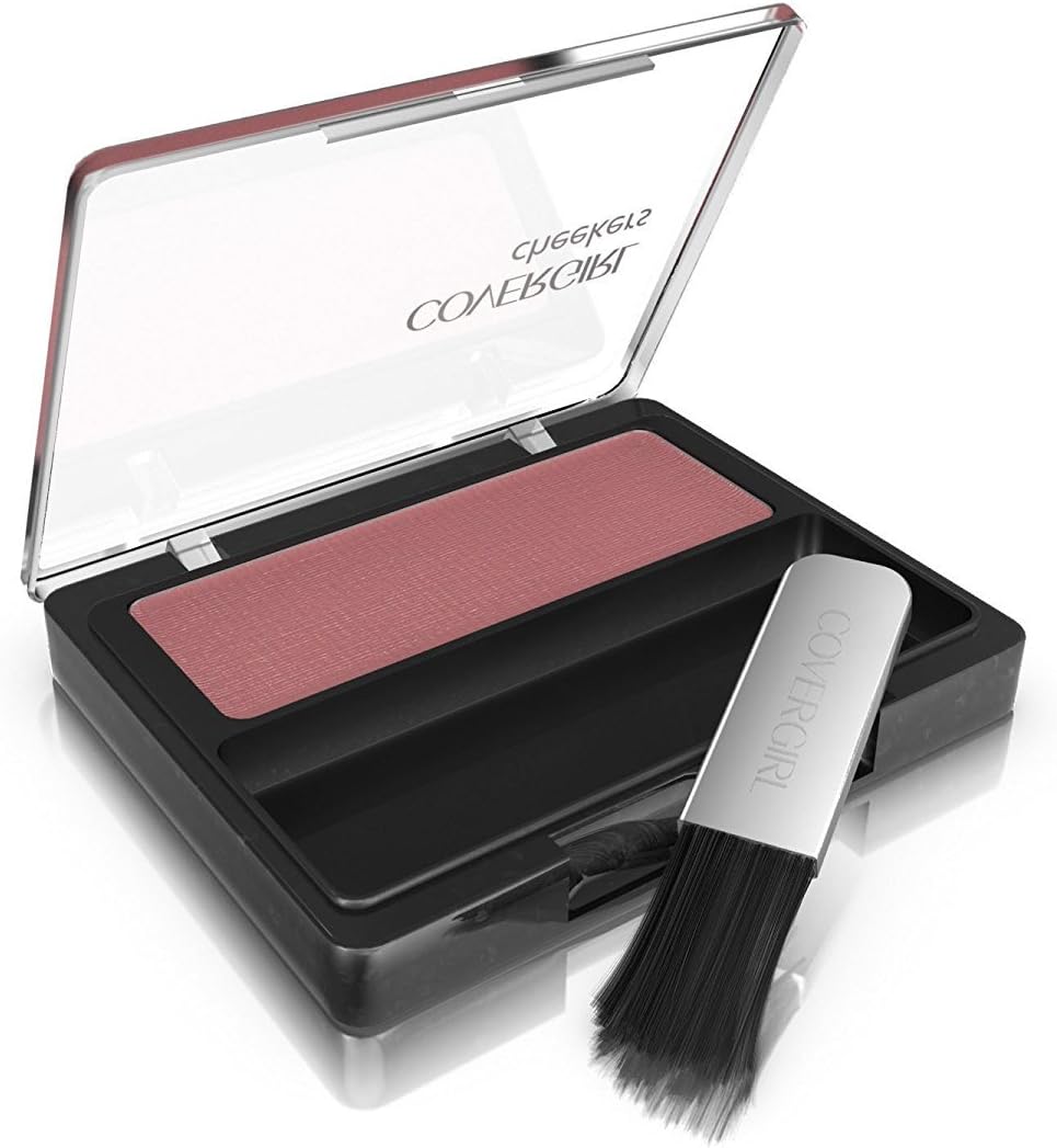 COVERGIRL Cheekers Blendable Powder Blush Rock 'n Rose, .12 oz (packaging may vary), 1 Count, 3.4 g (Pack of 1)