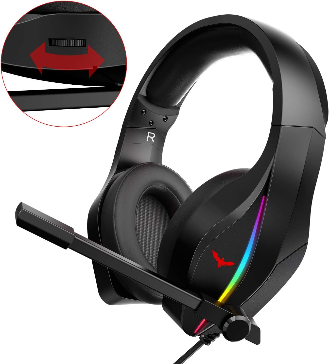HAVIT Mechanical Keyboard Mouse Headset Kit, Blue Switch Keyboards,Gaming Mouse & RGB Headphones for Laptop Computer PC Games: Computers & Accessories