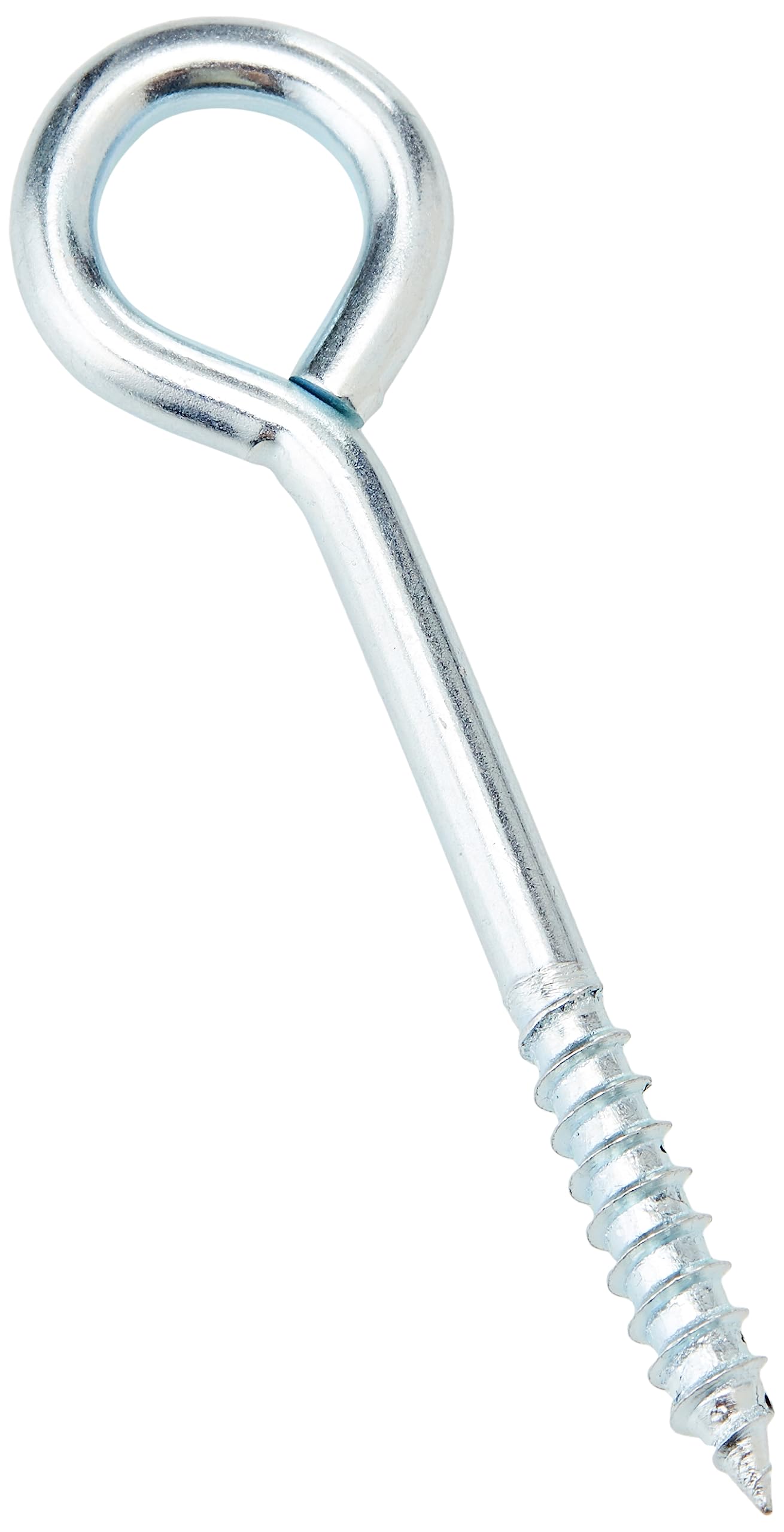 Merriway BH04760 (50 Pcs) Screw-In Vine Eye, 75mm (3 inch) Zinc Plated Steel - Pack of 50 Pieces