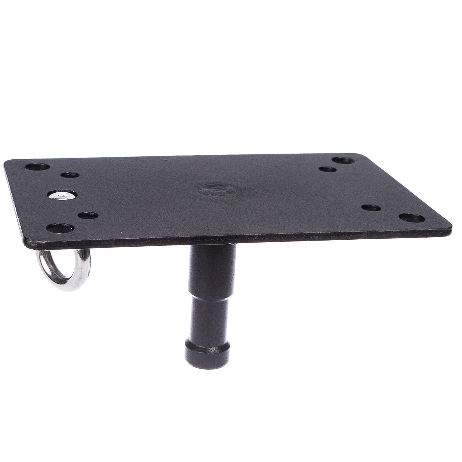 Metal Photo Studio Lighting Wall Ceiling Baby Plate Mini Light Stand 6cm with Hanging Ring, Mini Light Stand Plate Mini Studio Lighting Mount Speedlite Bracket, for Flash Strobe Video Studio Light