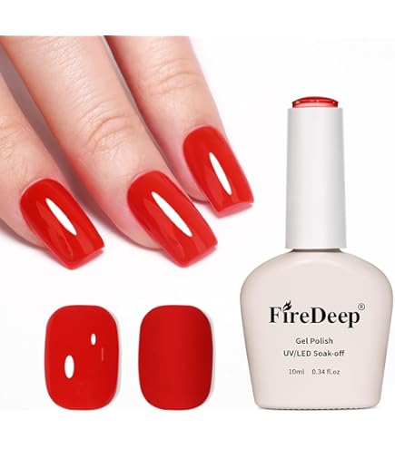 Amazon.com : Firedeep 16ml Gel Nail Polish,Pastel Orange Yellow