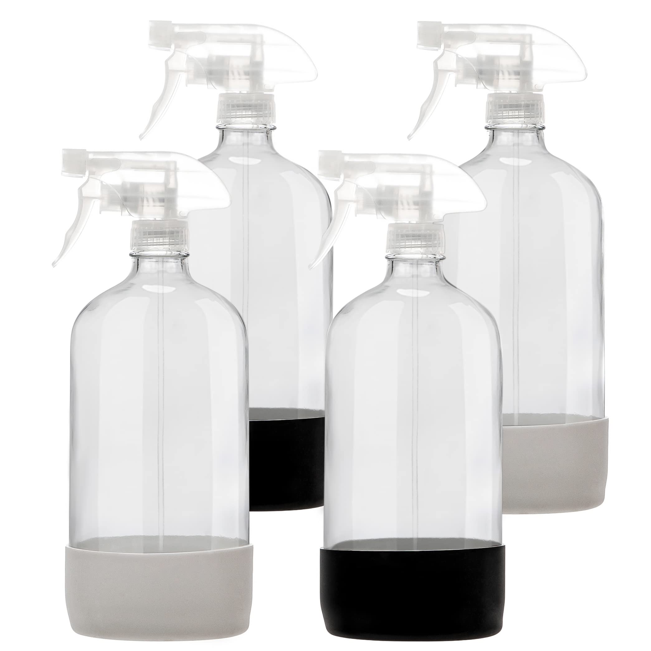 Photo 1 of kitchentoolz Extra Large Glass Spray Bottles for Gardening - 32 oz Reusable Containers for Water Plant Misting and Atomization, Hairdressing, Window and Carpet Cleaning Solution