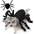 Malier Halloween Dogs Cats Costume Furry Giant Simulation Spider Pets Outfits Cosplay Dress up Costume Halloween Pets Accesso