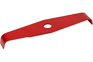 Oregon 295504-0 Universal Mulching Brushcutter 2 Tooth for Stihl, Husqvarna, Mitox, Echo, Kawasaki and Other Machines, Red