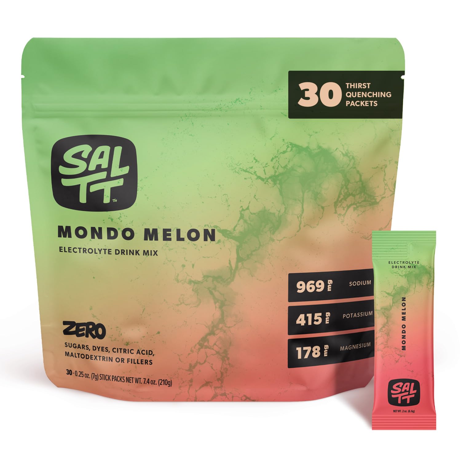 Keto Chow SALTT Electrolytes Powder Packets, Mondo