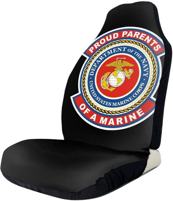 Jkjkop USMC Marine Corps Proud Parents Universal Car Seat