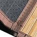 Bamboo (2 Pack) Non Skid Water Resistant Bath Floor Mats Non Slip Shower Bathroom Rugs, 21” x 34”