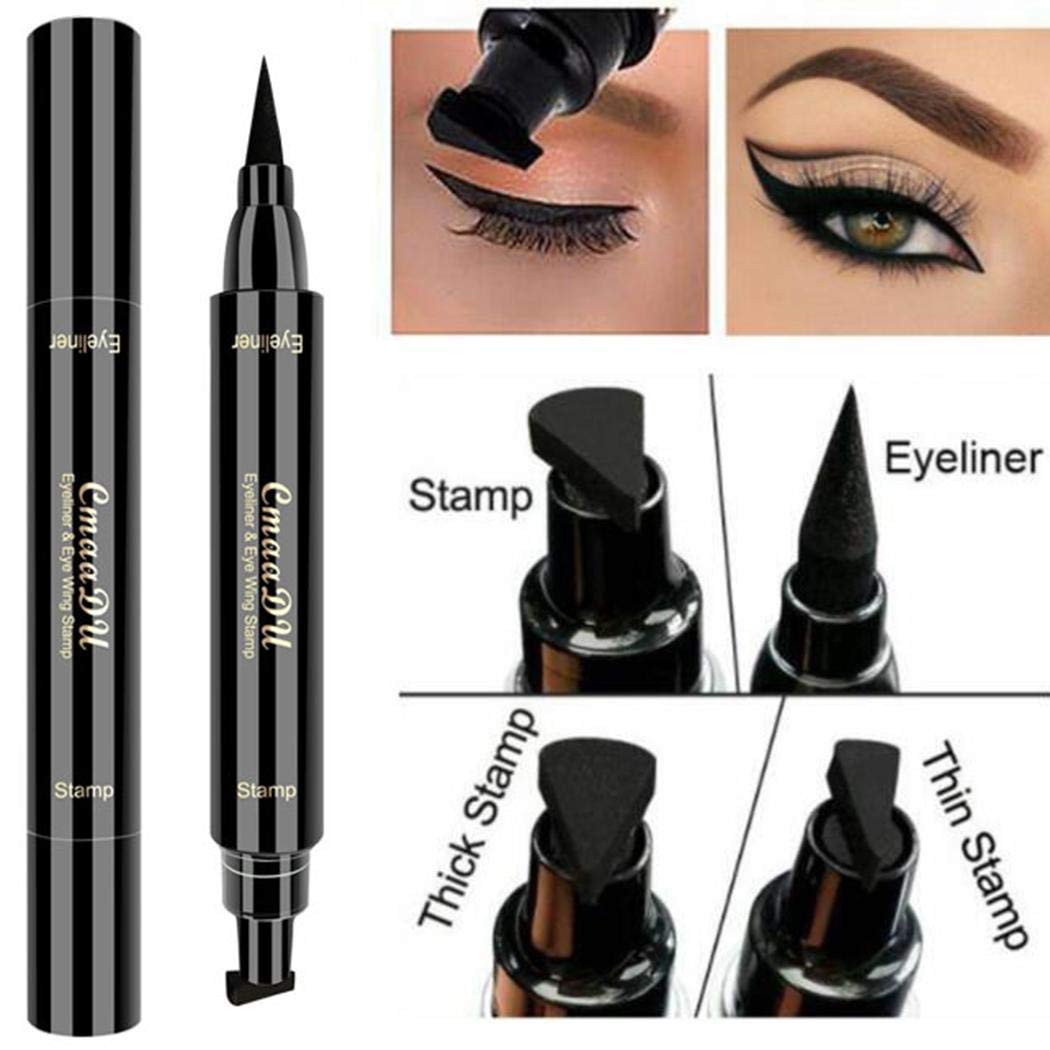Fanddy Women Cosmetic Make Up Eye Liner Waterproof Long Lasting Eye Liner Paint Brushes