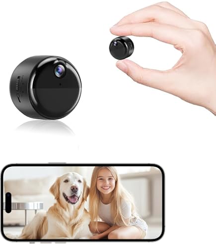 64GB Mini Body Camera - 1080P Portable Video Recorder With Motion Detection For Home & Outdoor