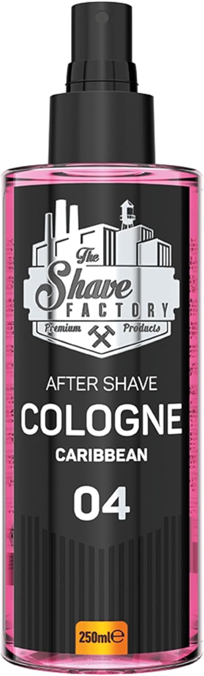 The Shave Factory Caribbean After Shave Cologne 250ml 8.45 fl oz