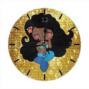 Butty Afro Sirena Pelo Largo Cola de Caballo rizos Amarillos Dorados