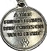 RecoveryChip Dog Mom - A True Friend Leaves Paw Prints On Your Heart Keychain Pewter Color