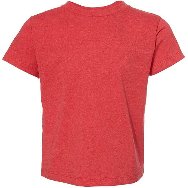 Bella Canvas Unisex Heather CVC Short-Sleeve T-Shirt - Heather Maroon, Size S - View #12