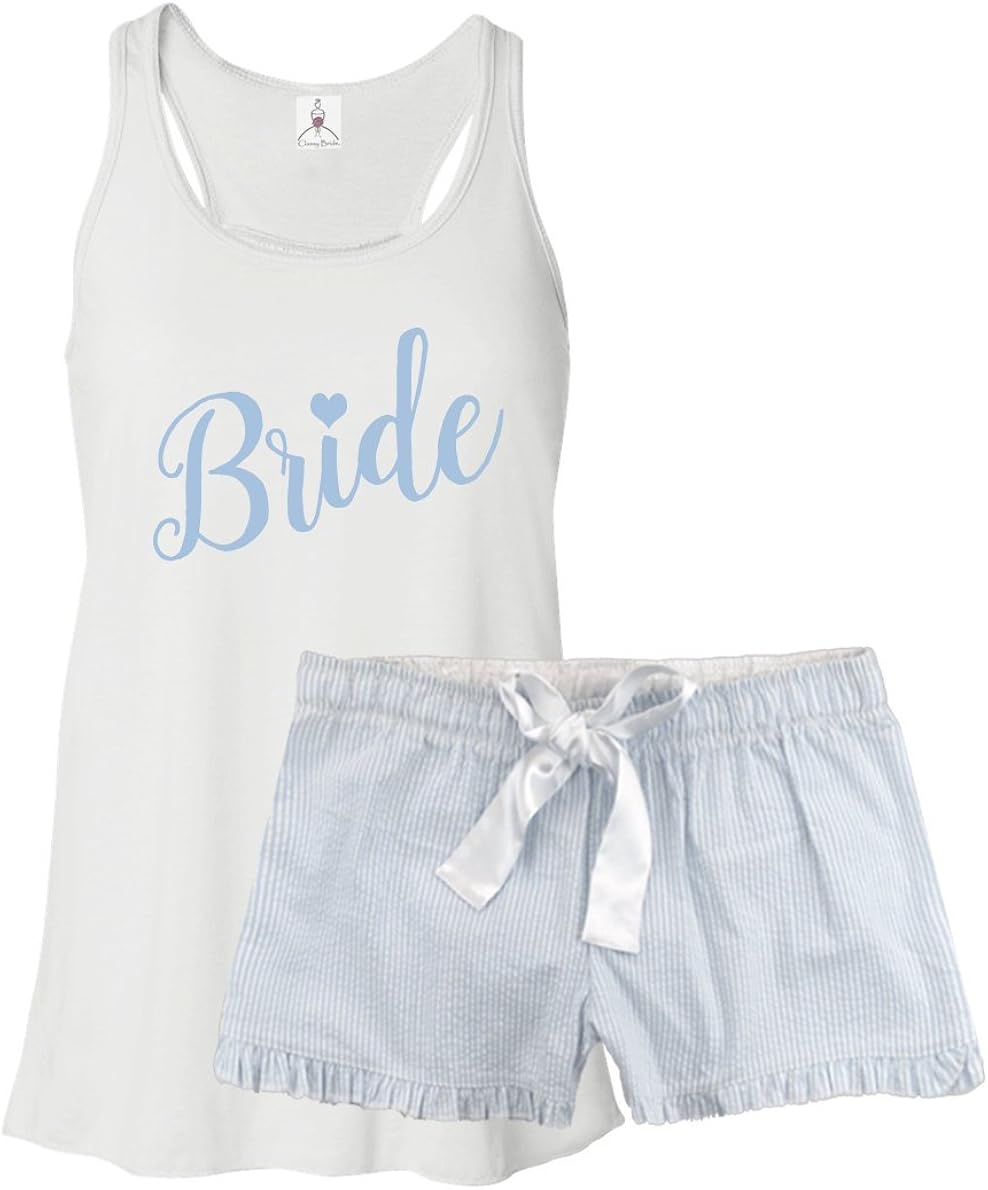 bride shorts and tank top