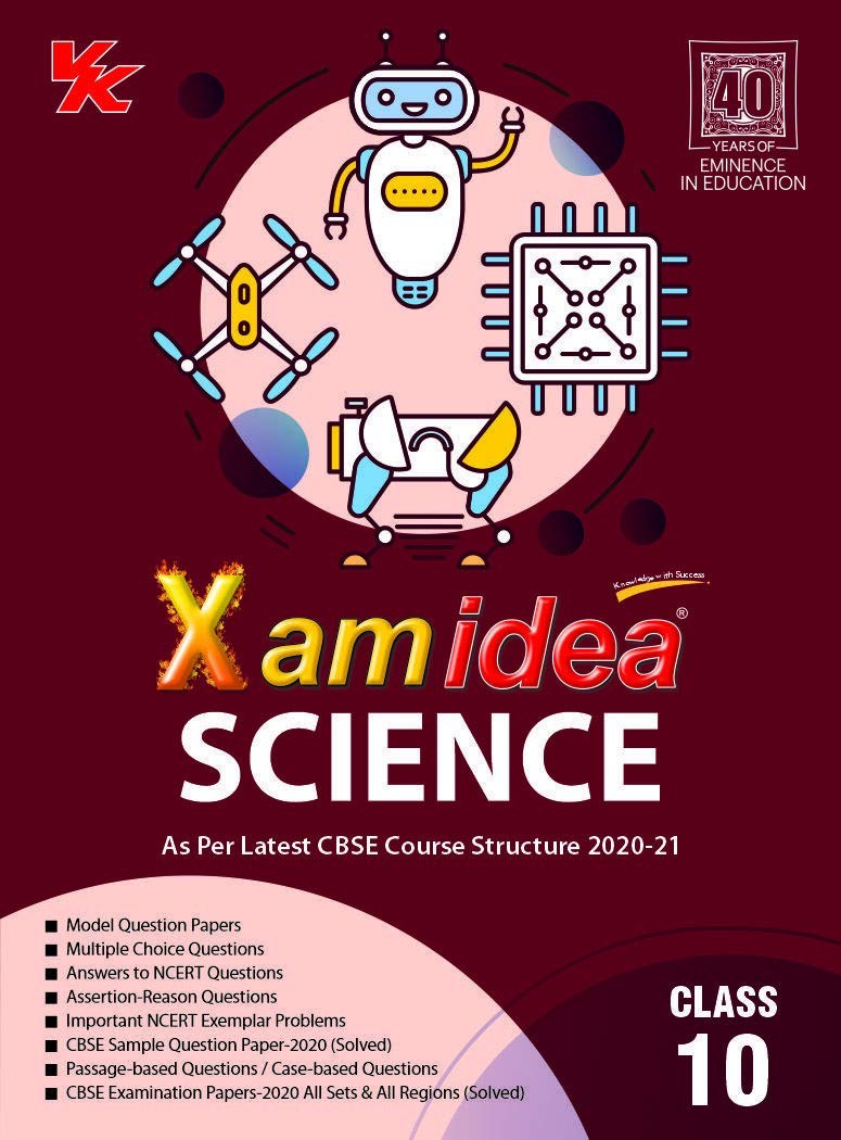 Xam Idea Science -Class 10 – CBSE – Examination 2020-2021