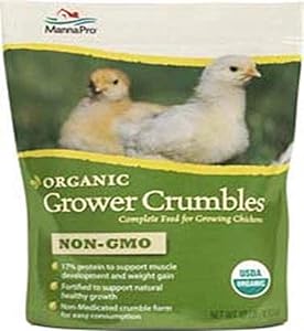 Manna Pro Organic Grower Crumbles, 10 Lb