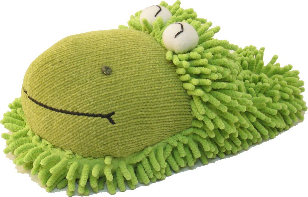 Fuzzy Frog Slipper Adult Super Cute Adult Plush