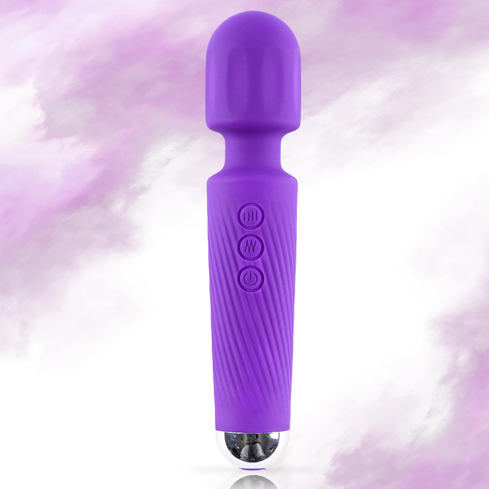 View 1 of *Factory Sealed*
Vibrator Wand Sex Toys,Clit Stimulator Vibrators,Vibrator for Woman,Wand Massager Sex Toy,20 Patterns,8 Speeds of Pleasure,Quiet Adult Sex Toys,Waterproof, for Women Partner Play Gifts (Purple)