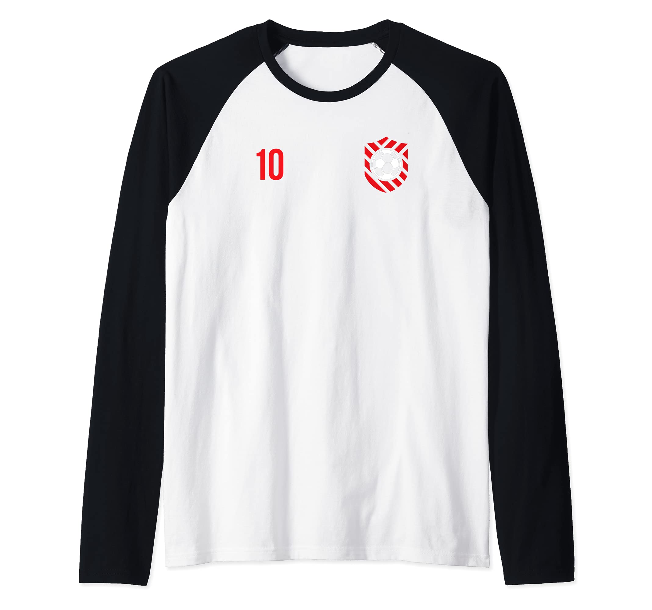 Flag Swiss Raglan Baseball Tee