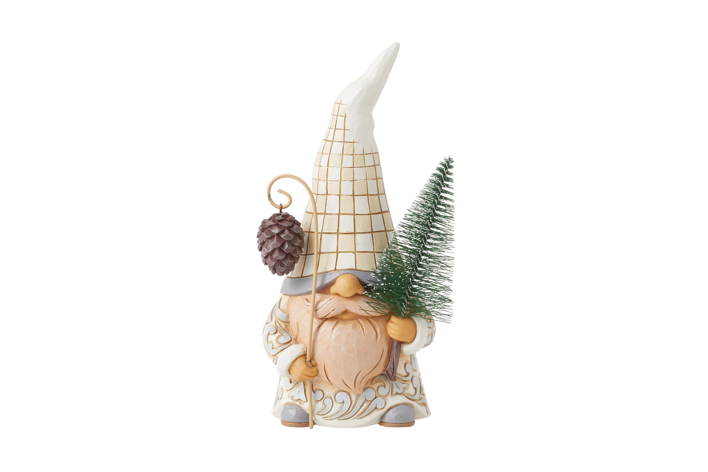 Enesco Jim Shore Ww Gnome With Sisal Tree Figurine