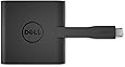 Dell Adapter, USB Type C to HDMI/VGA/Ethernet/USB (470-ABQN)