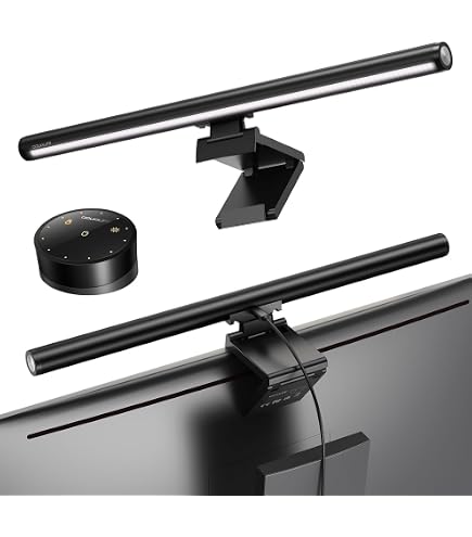 Luz de monitor LED BenQ ScreenBar Pro (prata)/Iluminação ultra