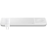 Samsung Electronics Wireless Charger Trio, Qi Compatible - Charge up to 3 Devices at Once - for Galaxy Phones, Buds, Watches,