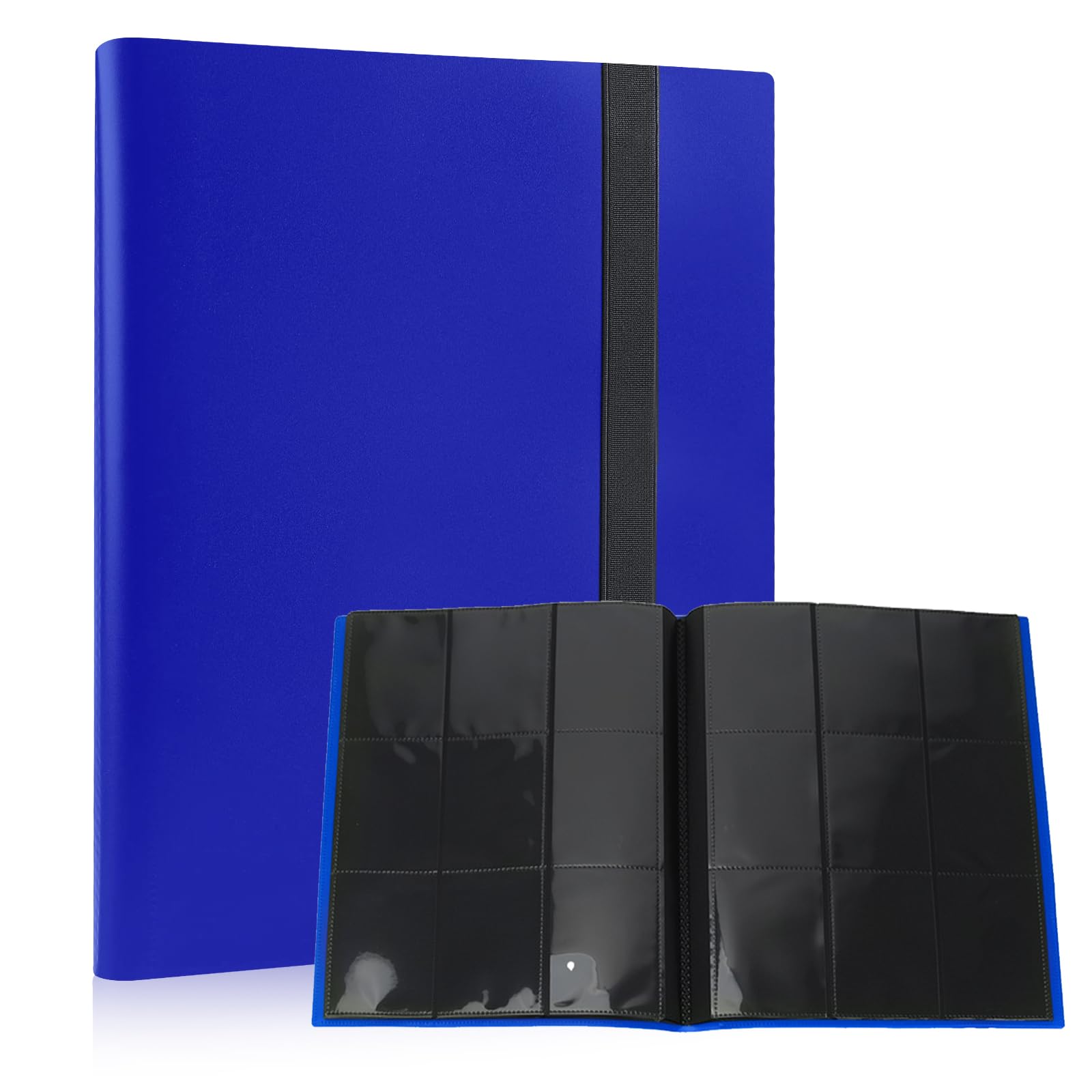 Sinwind Premium 9 Pocket Scrapbook Trading Card Album with 360 Card Capacity Card Holder for Cards